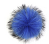 Assorted Fur Beanie Pom Poms