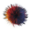 Assorted Fur Beanie Pom Poms