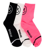 Smiley Socks- 3 Pack