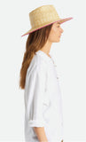 JOANNA FESTIVAL HAT - HONEY/PINK