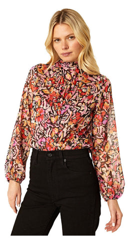 Angus Abstract Animal Print Sweater
